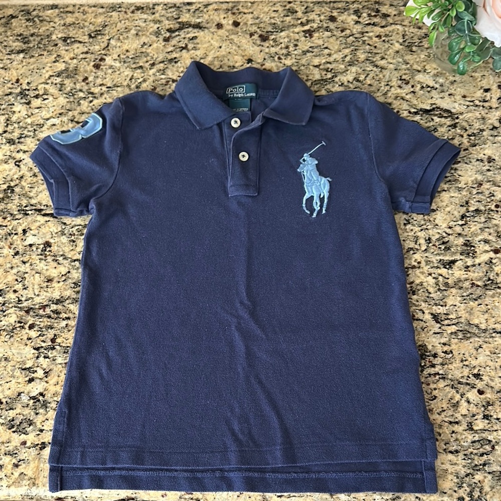 Polo Ralph Lauren Blue Polo Shirt boys size 5